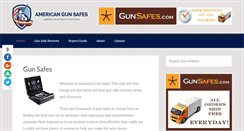 Desktop Screenshot of americangunsafes.net